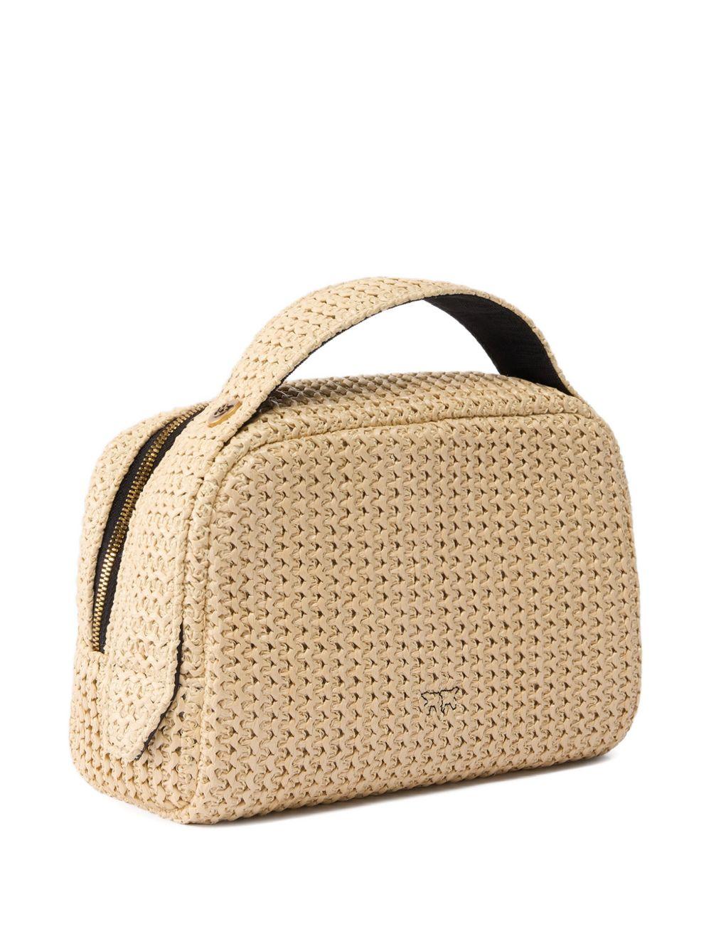 Borsa mini intrecciata con manico 106717A39Y HZ3Q PINKO 