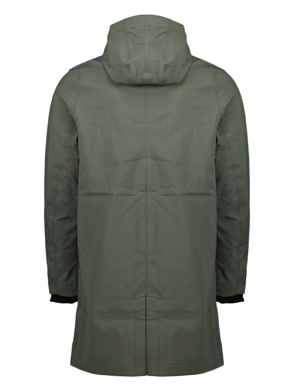 Parka Thomas verde militare con cappuccio K7126WW AF0 K-WAY 