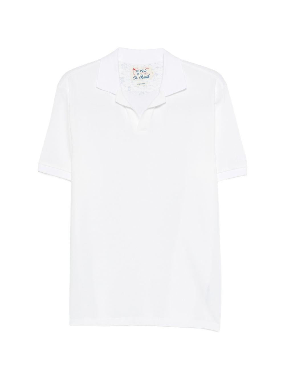 T-shirt con colletto a polo CHS0001 00123L MC2 SAINT BARTH 