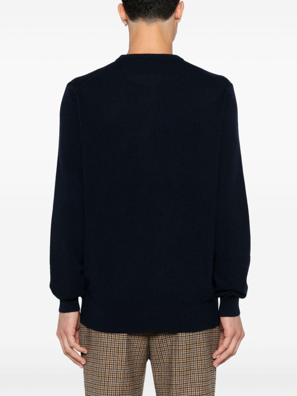 Maglione regent blu notte REGE003 00010G MC2 SAINT BARTH 
