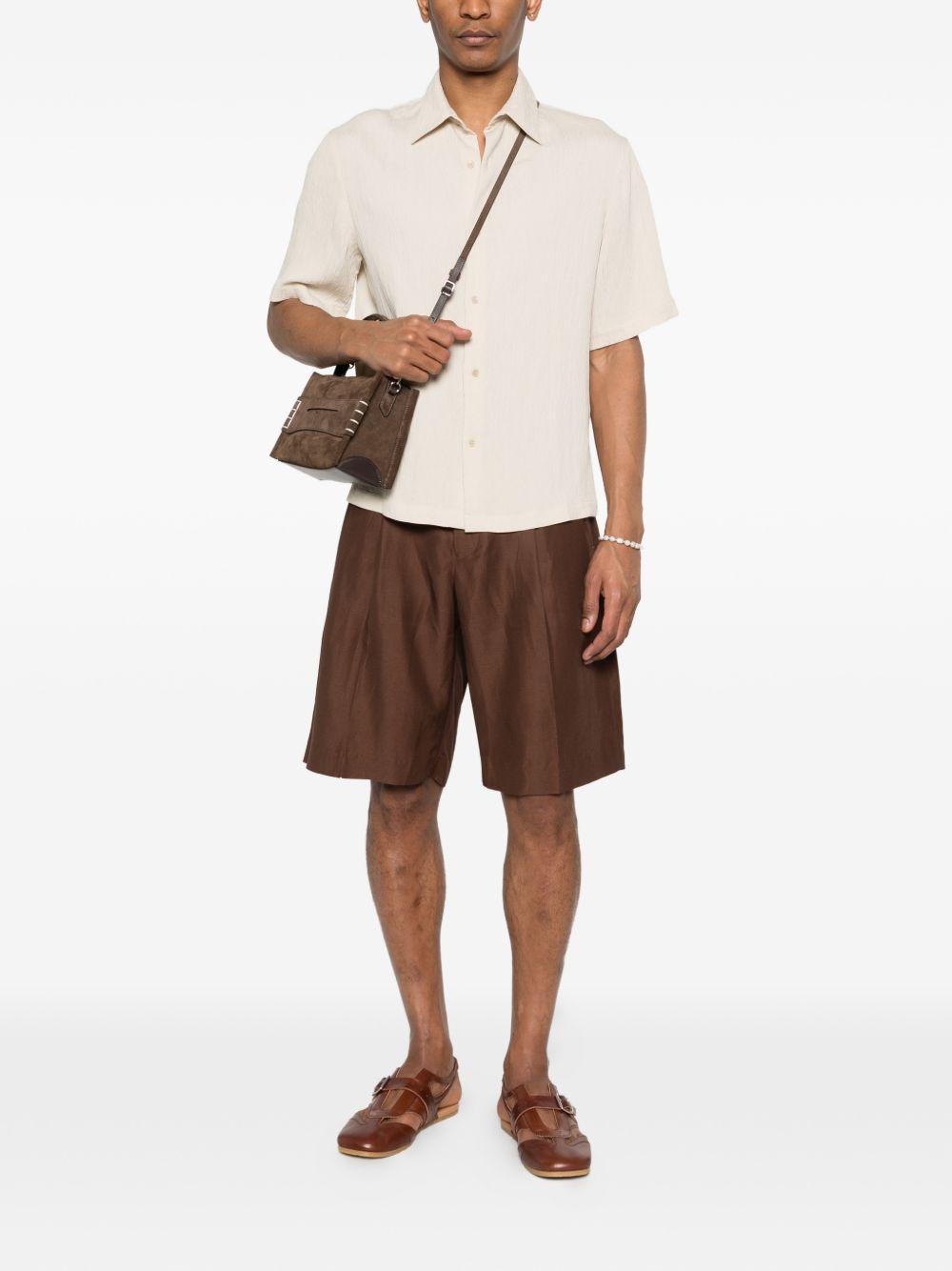 Shorts con pieghe frontali S6LAMASH090 920 LANEUS 