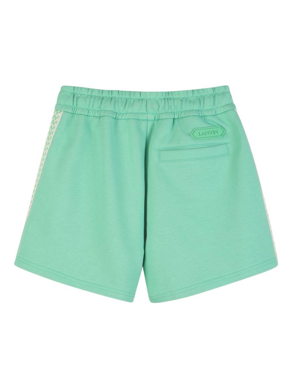 Shorts in felpa con coulisse N30334 68N LANVIN KIDS 