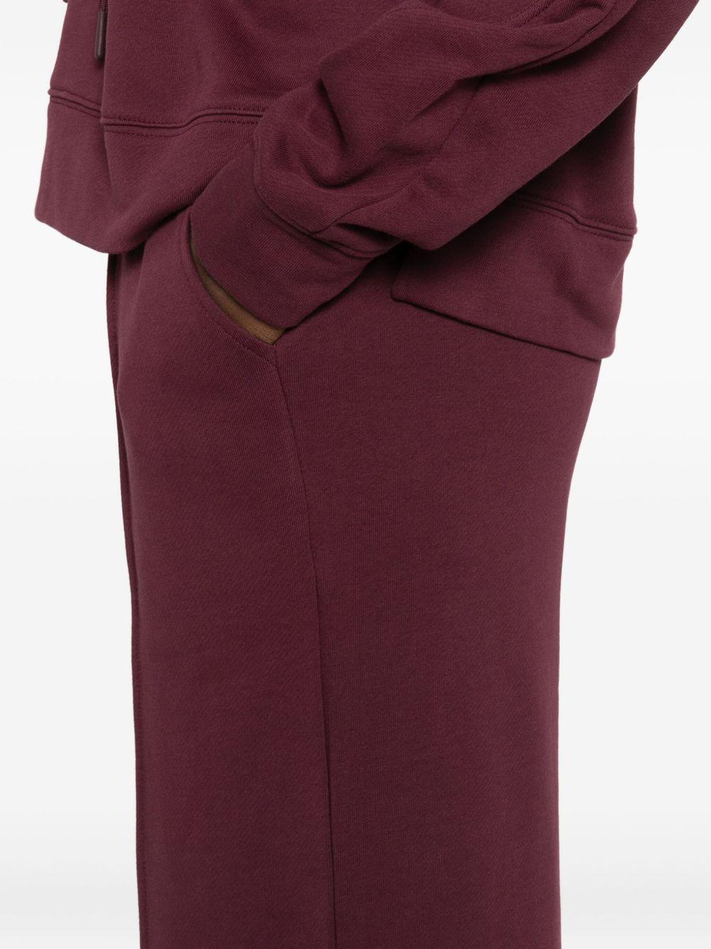 Tuta sportiva rosso scuro con dettaglio logo e coulisse 252TP2681 05609 TWINSET 