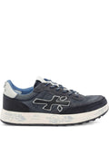 Sneakers in pelle scamosciata con chiusura a lacci