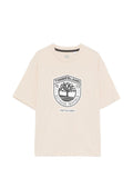 T-shirt girocollo in cotone