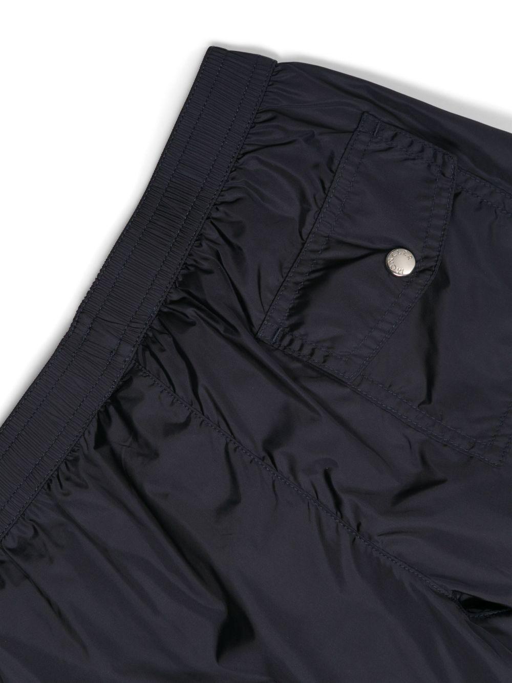 Shorts da bagno con bande laterali L19542C0000553326 742 MONCLER KIDS 