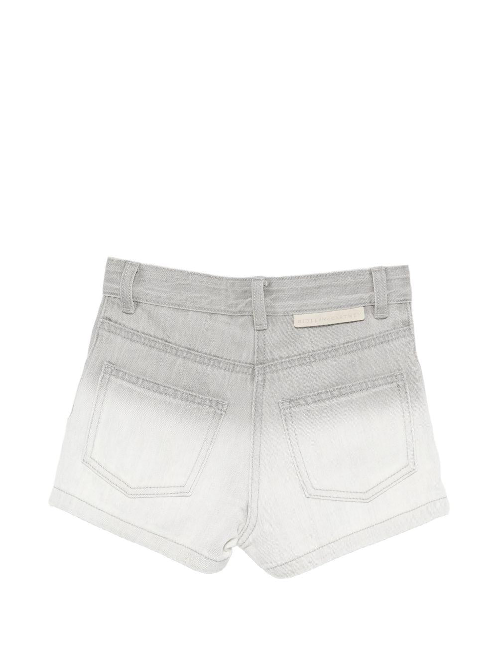 Shorts in denim con orlo ripiegato TY6C99Z3543 909 STELLA MCCARTNEY KIDS 
