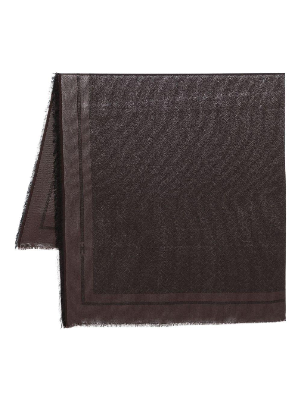 Sciarpa Jacquard con Frange SC12F56E2 EA3 ELISABETTA FRANCHI 