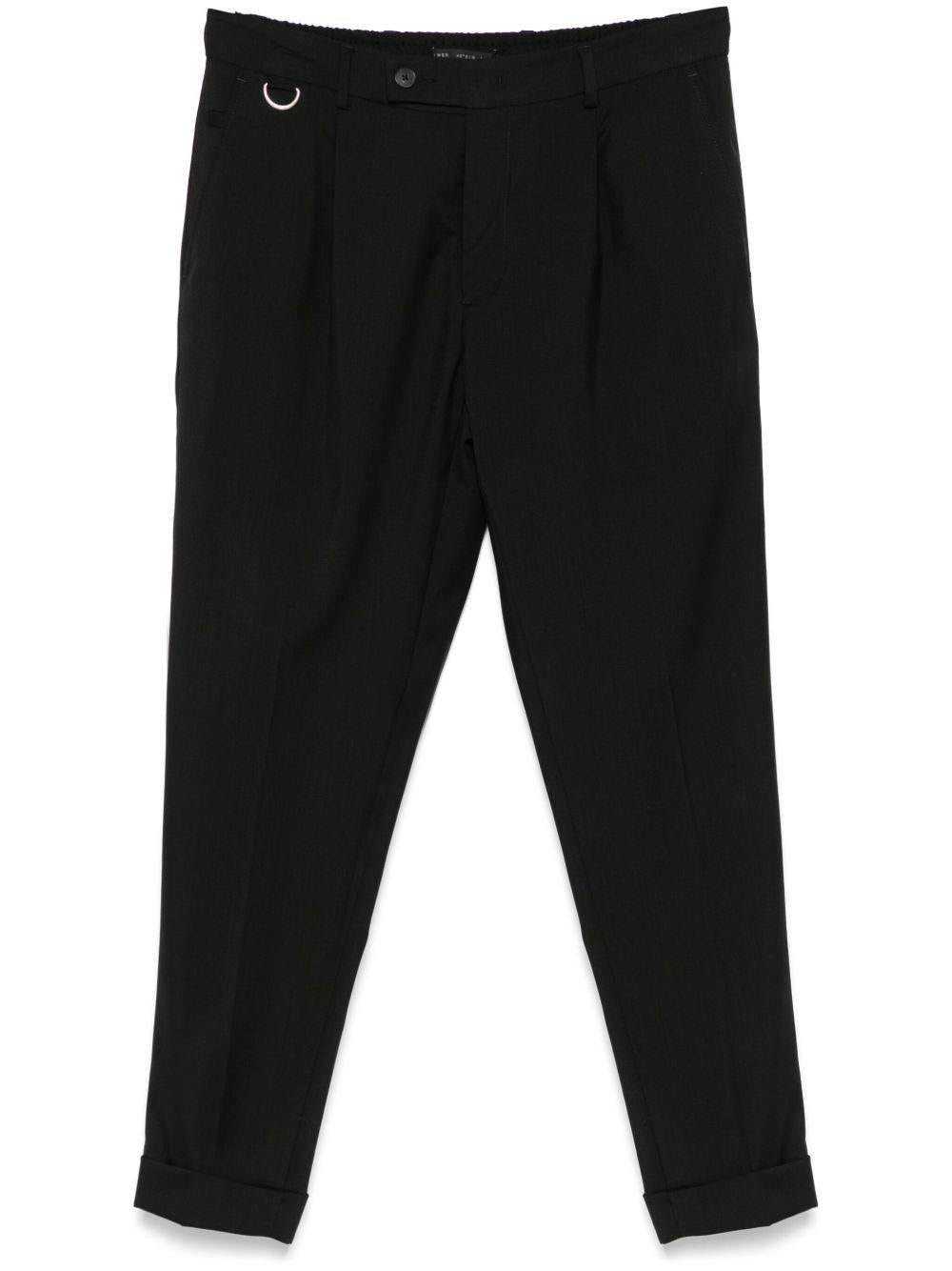 Pantalone riviera chino d-ring nero L1PSS256844 D001 LOW BRAND 