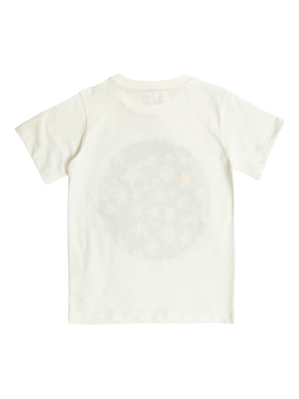 T-shirt Bianca con Stampa Stelle TX8B71Z0434 101 STELLA MCCARTNEY KIDS 