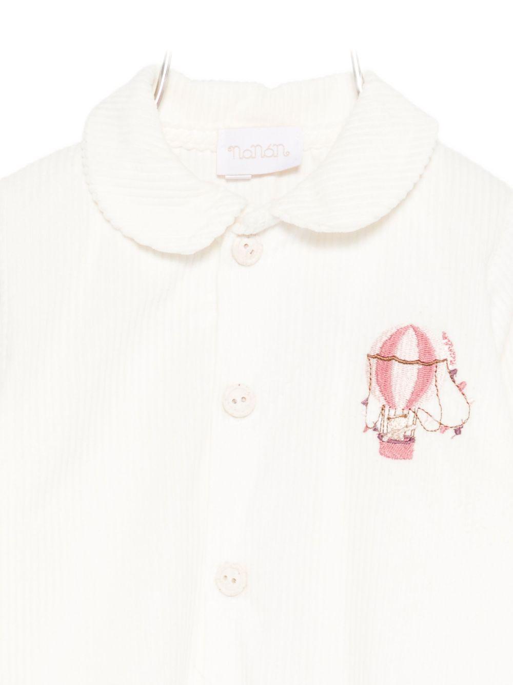 Tutina panna con bottoni I254210 PANNA NANAN KIDS 