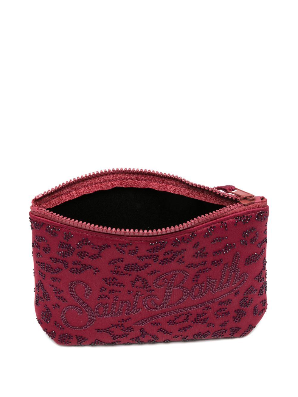 Pochette con strass e zip ALI0032# 00269L MC2 SAINT BARTH KIDS 