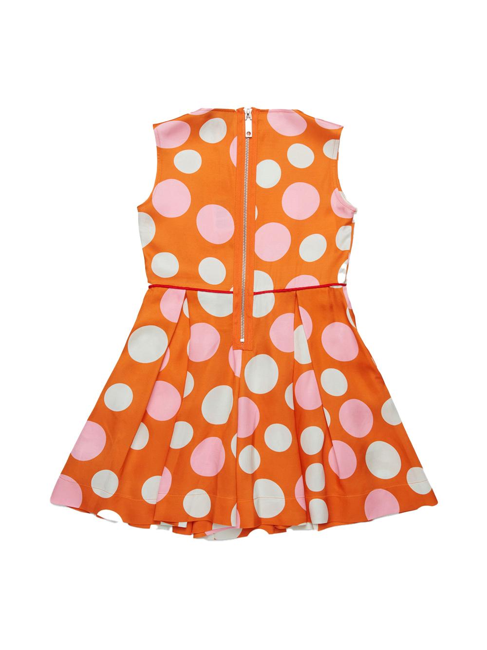 Abito arancio con pois MX0128MX085 MX252 MAX&CO. KIDS 