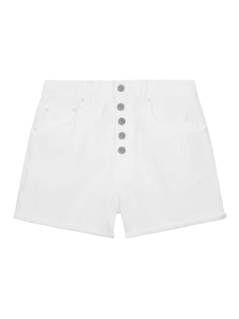 Short Stella bianco DP686BBF0014DPTDDD 000 DONDUP 