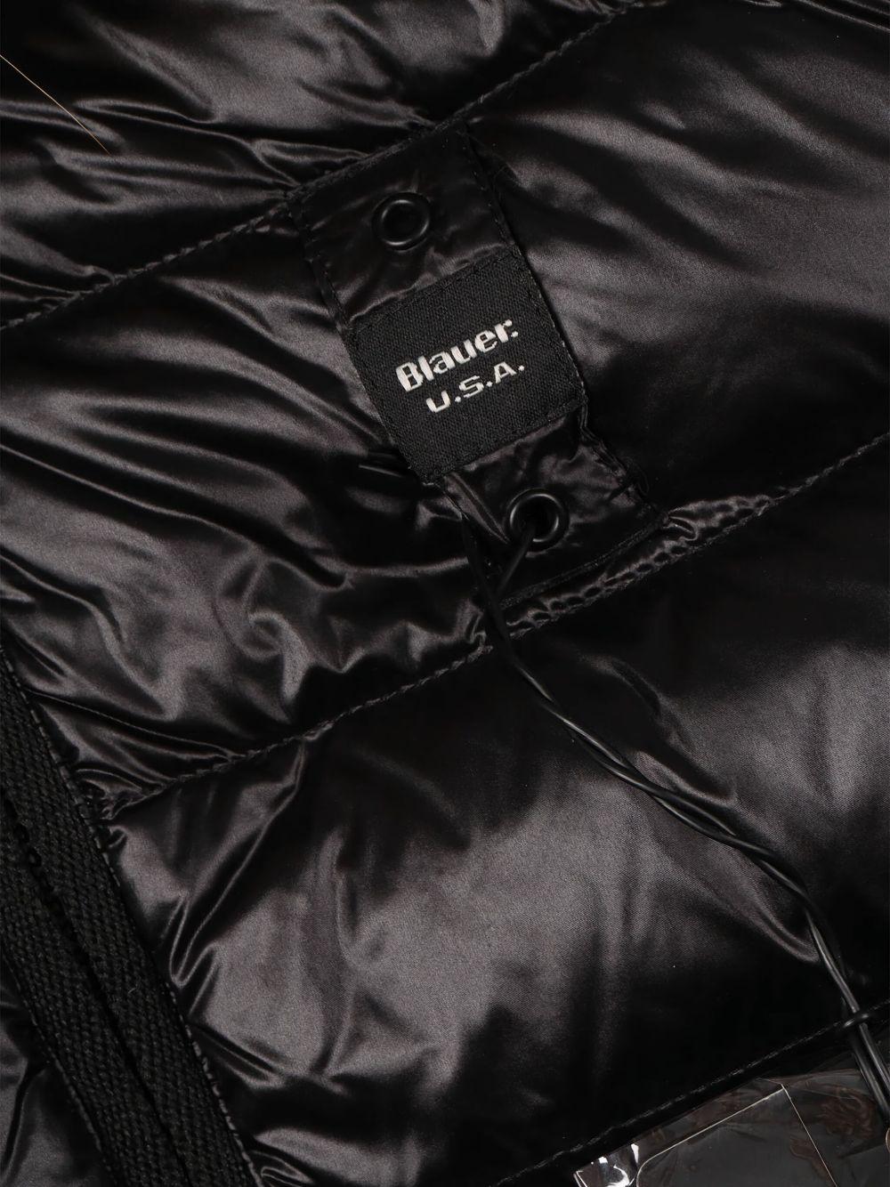 Piumino Arcadia con cappuccio nero 25WBLGC03380007285 999EI BLAUER KIDS 