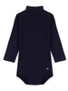 Body blu maniche lunghe neonato