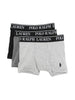 Set di Tre Boxer in Cotone Elasticizzato con Logo