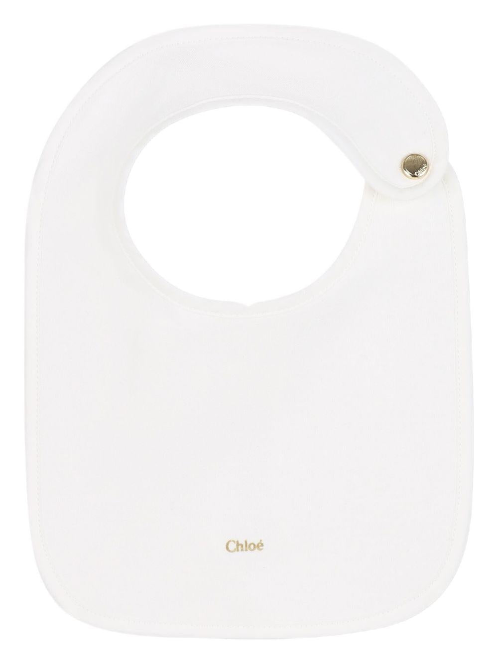 Pigiama panna con colletto in pizzo C20773 117 CHLOE KIDS 