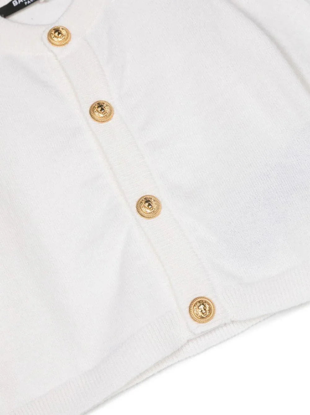 Cardigan Neonato Panna Lana