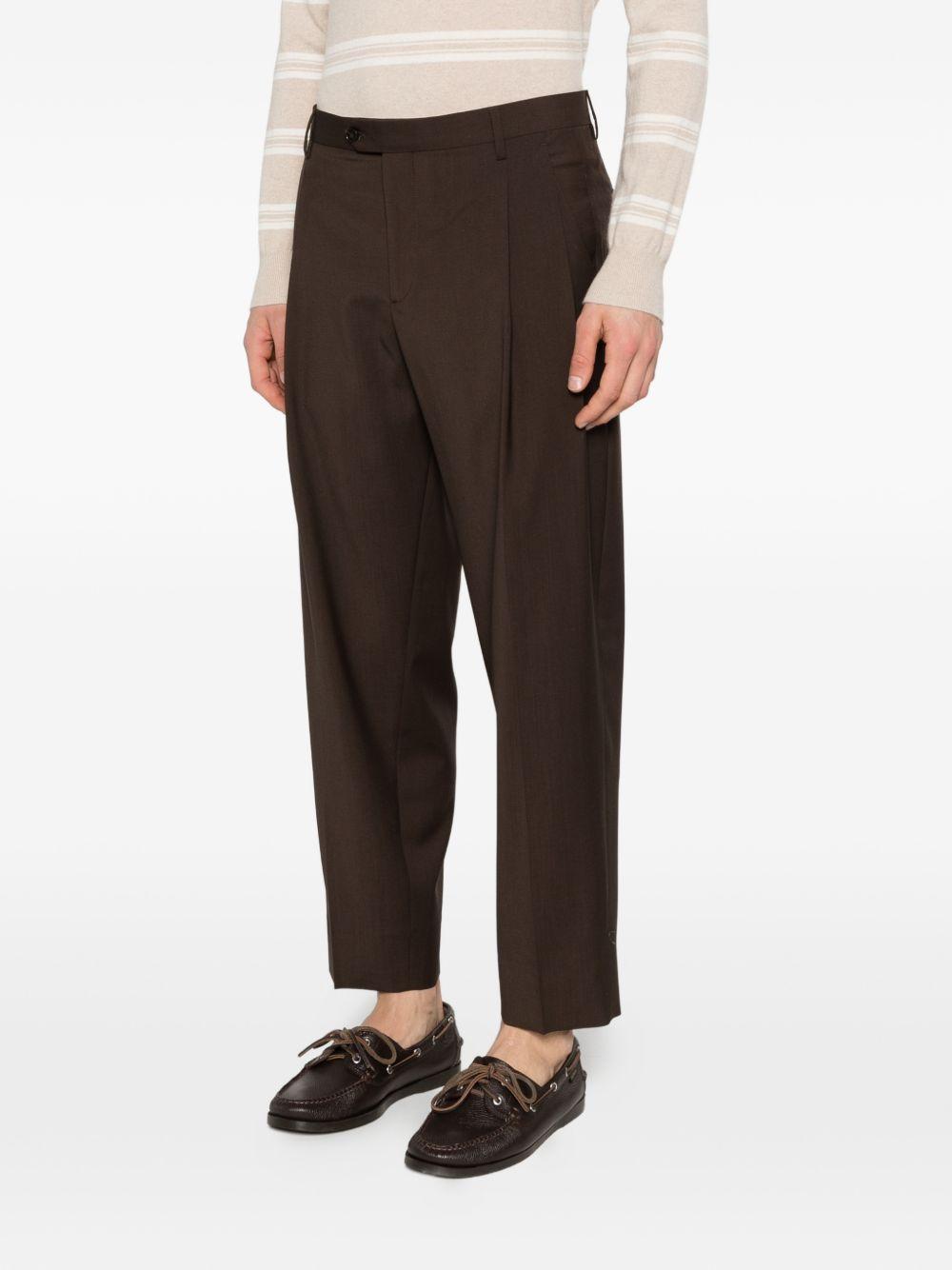 Pantaloni a gamba dritta con pince ARNOS300108 00146 BRIGLIA 