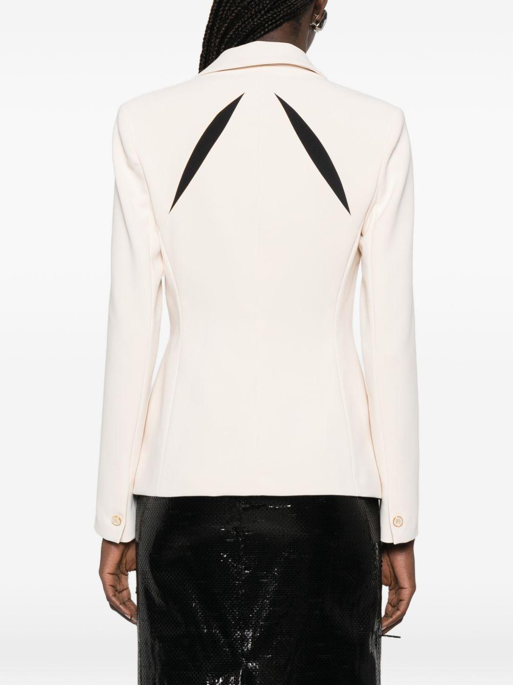 Blazer con cut-out geometrici GI19861E2 E84 ELISABETTA FRANCHI 
