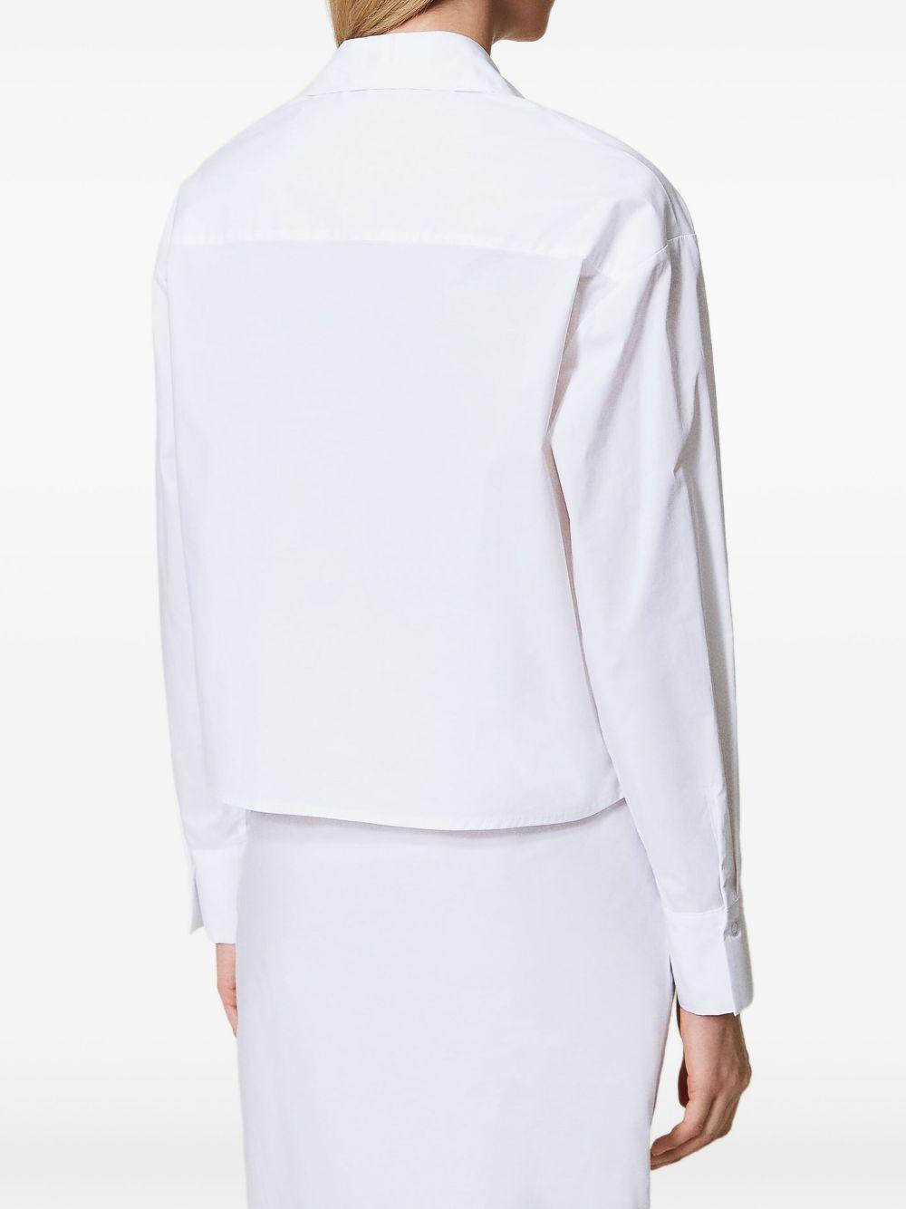 Camicia bianca tasche cargo