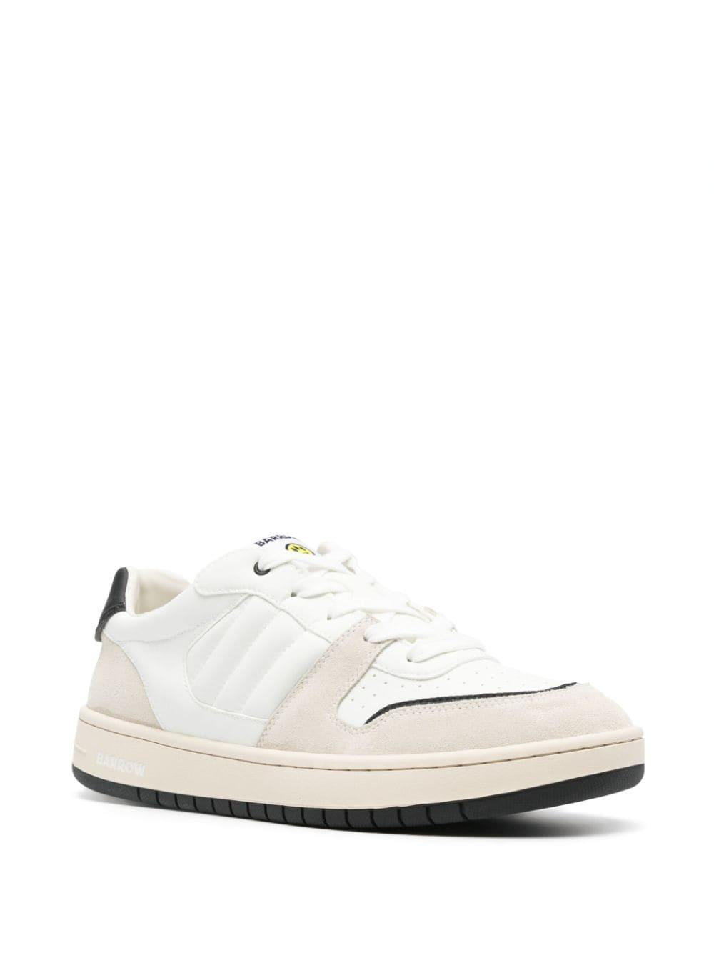 Sneakers bianche a inserti