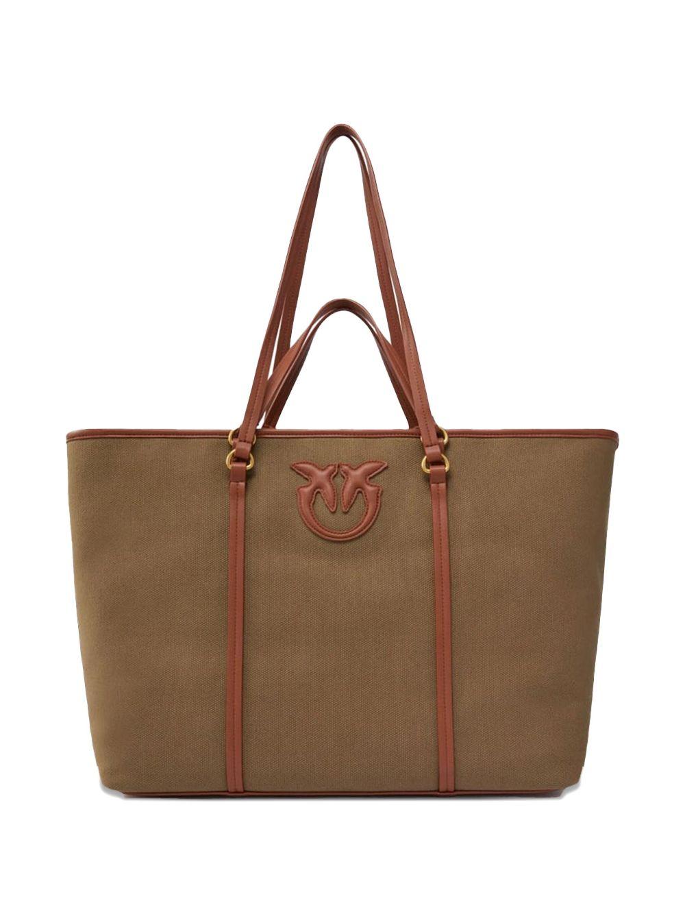 Borsa Miranda  in canvas riciclato con doppi manici