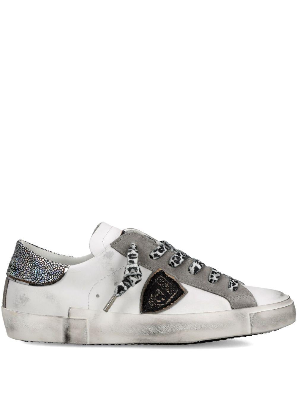 Sneakers Basse in Pelle con Punta Tonda PRLD VML2 PHILIPPE MODEL 