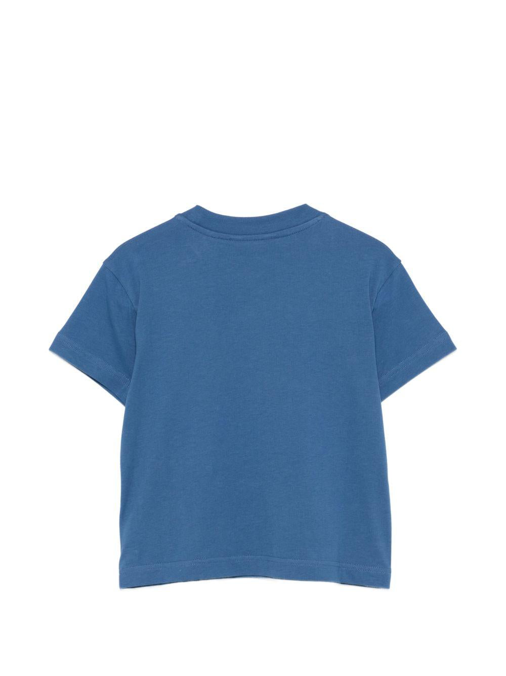T-shirt con stampa orso PBAA003S26JER001 060 PALM ANGELS KIDS 