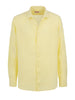 Camicia Pamplona gialla lino
