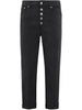 Jeans Koon bottoni gioiello nero