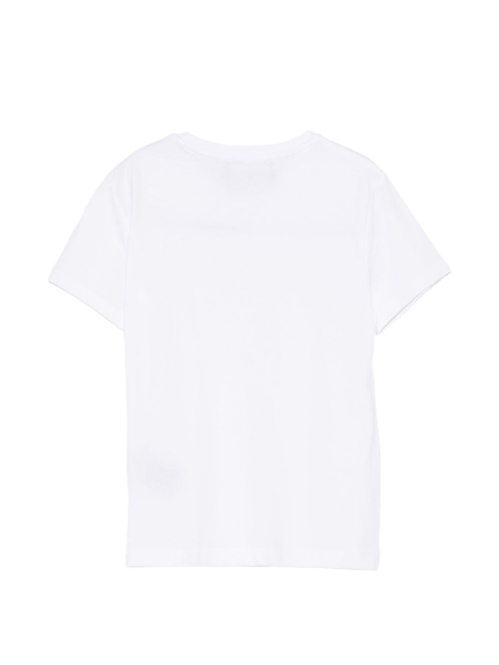 T-shirt girocollo manica corta RGP26017TS WHITE JOHN RICHMOND KIDS 