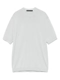 T-shirt k193 in maglia grigia