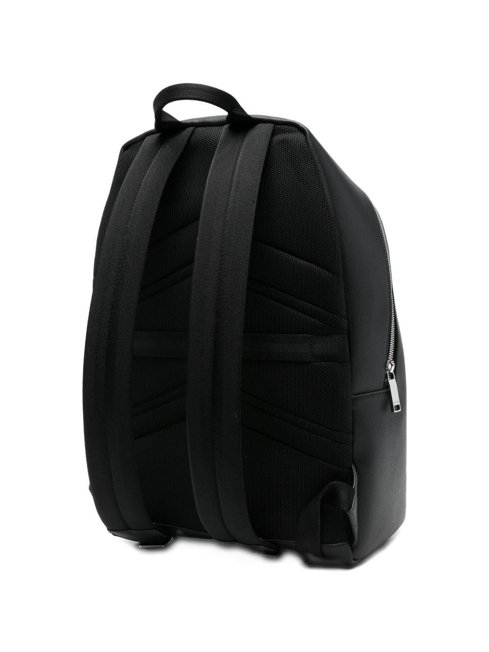 Zaino in pelle con tasca frontale 50563864 001 BOSS 