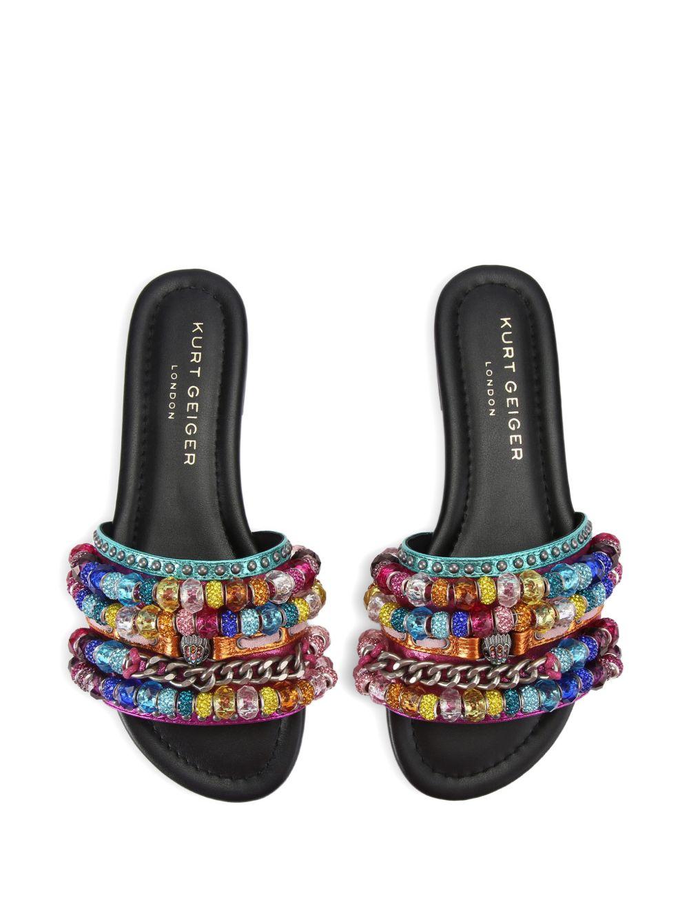 Sandali flat con perline multicolore 4725469 609 KURT GEIGER 