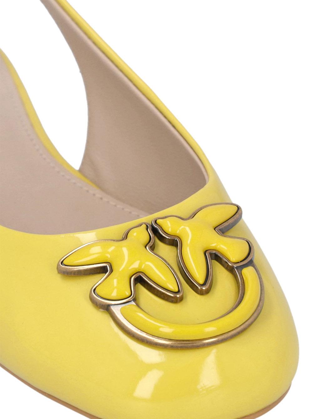Ballerina Mabby 01 lime SD0247E002 S24 PINKO 