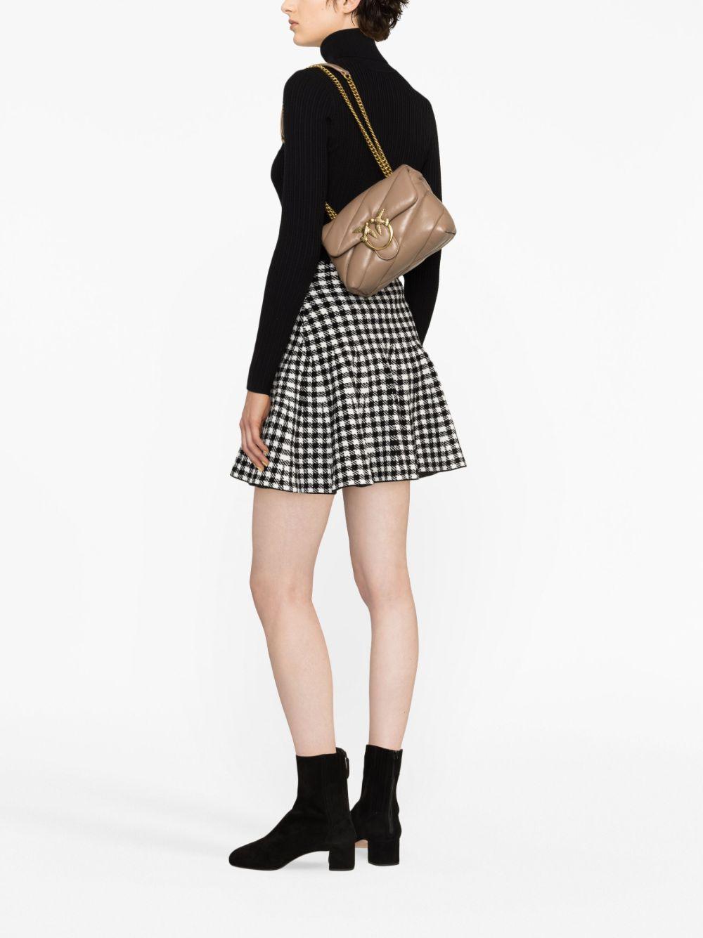 Borsa a Tracolla Mini in Montone 100039A0F2 D01Q PINKO 