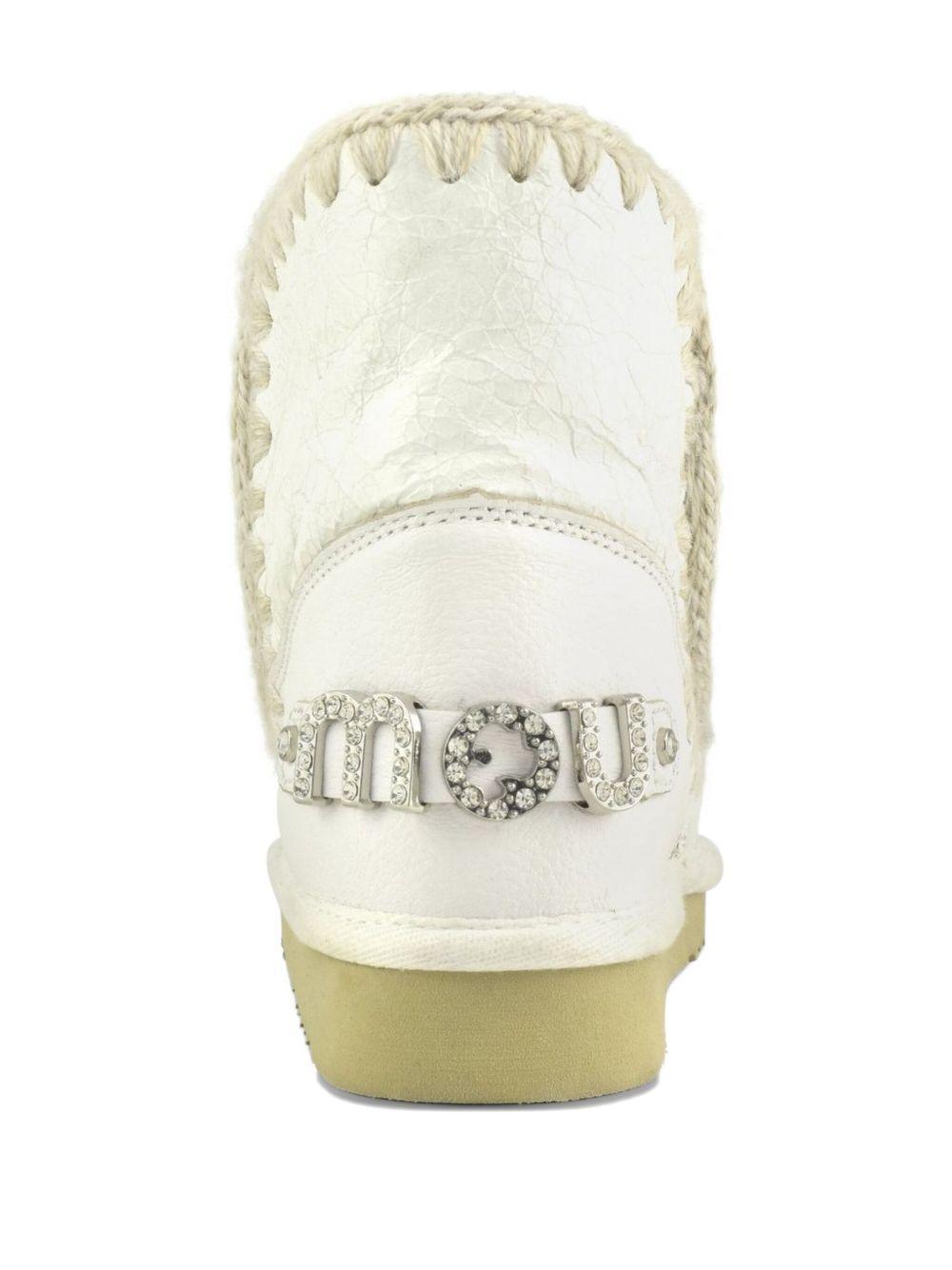 Stivaletti alla caviglia Eskimo 18 con logo MUFW101036C WXWHI MOU 