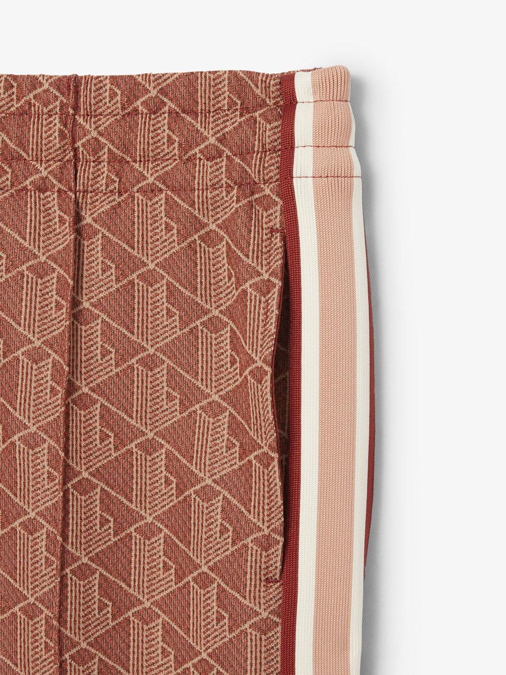Pantatuta coccio logo monogram all-over donna XF9313 GTI LACOSTE 