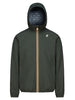 Giubbino jack stretch dot verde militare