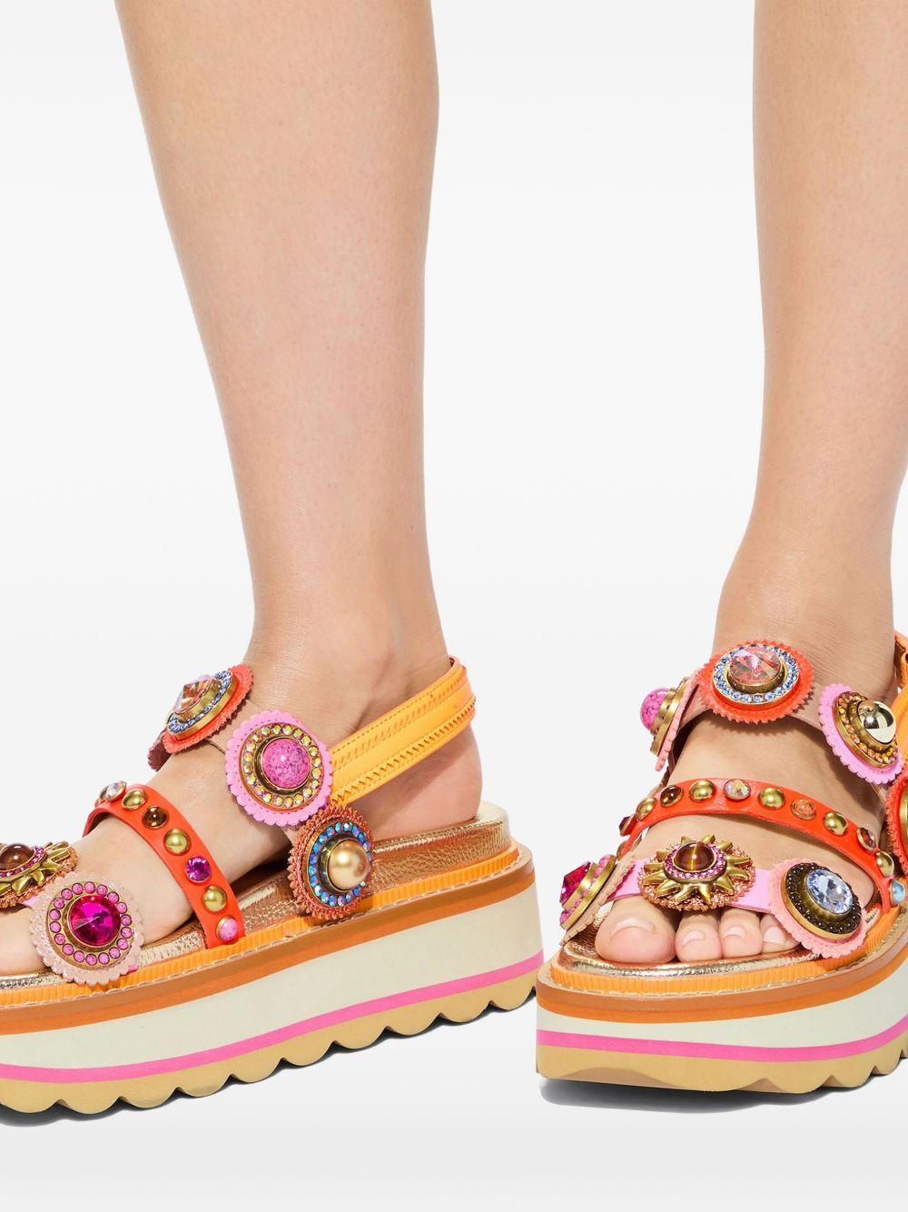 Sandali platform con applicazioni 5612499 109 KURT GEIGER 