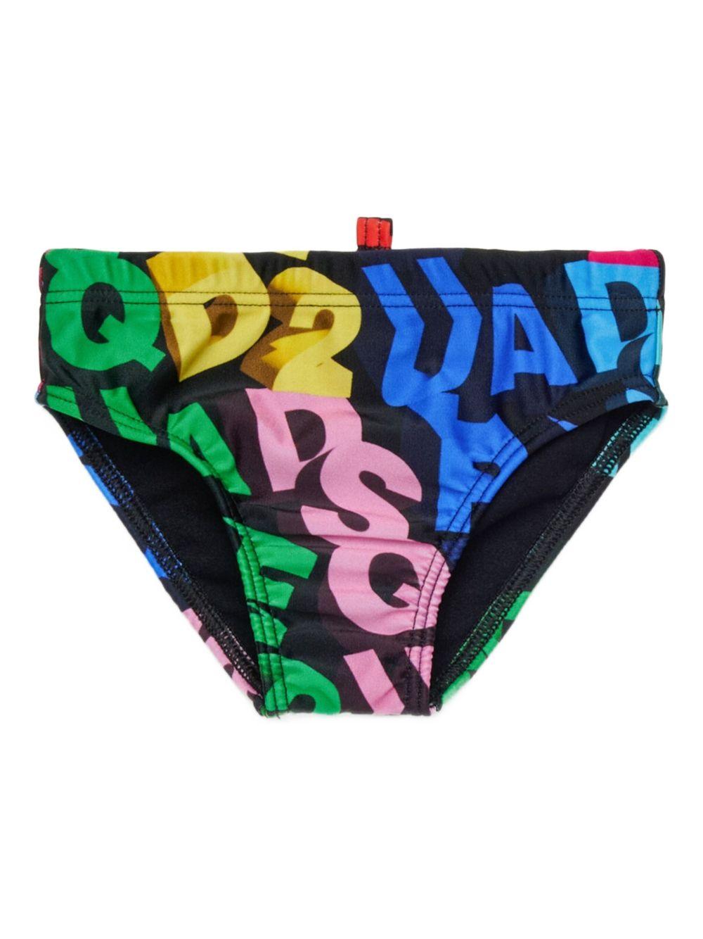 Costume con elastico in vita DQ3311D0AGZ DQ003 DSQUARED KIDS 