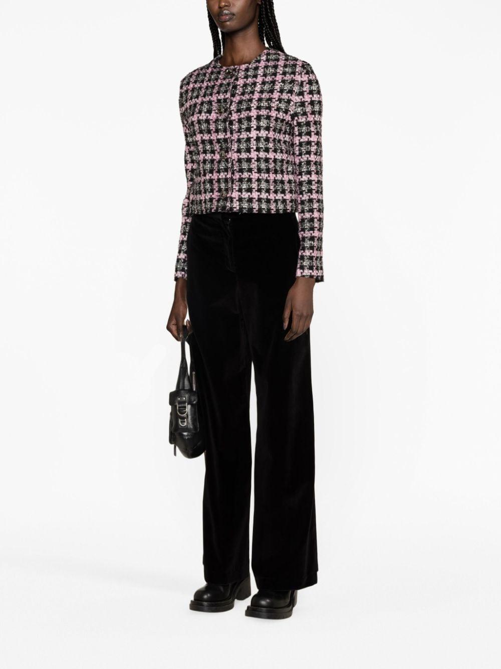 Pantaloni svasati donna a vita alta 3542MDP16237801 99 MSGM 