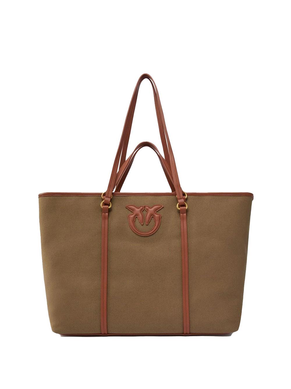 Borsa Miranda  in canvas riciclato con doppi manici