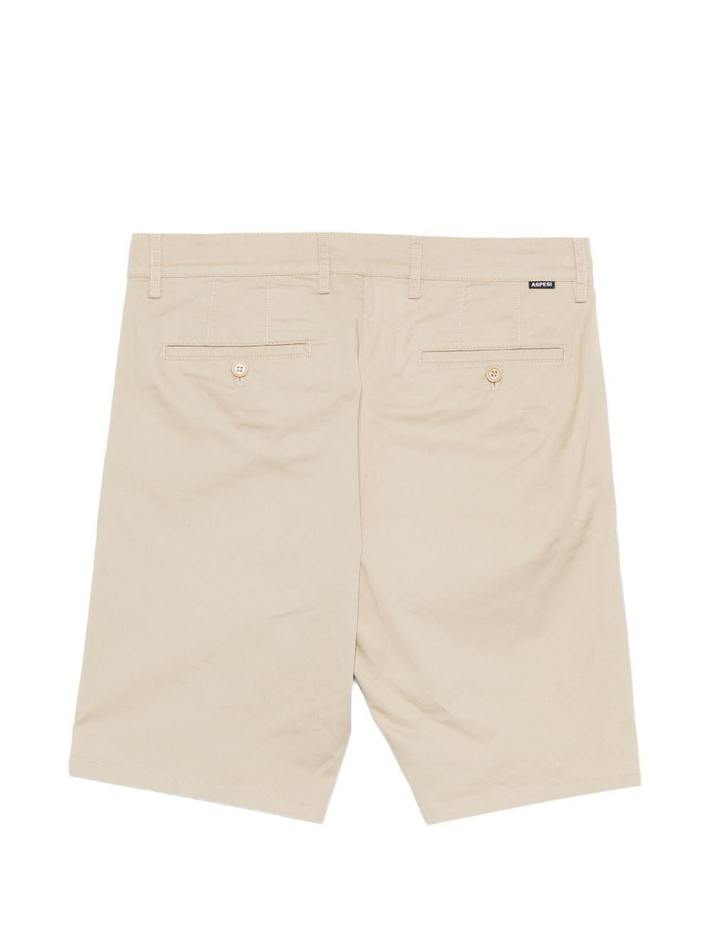 Shorts in cotone con elastane CQ72D023 10047 ASPESI 