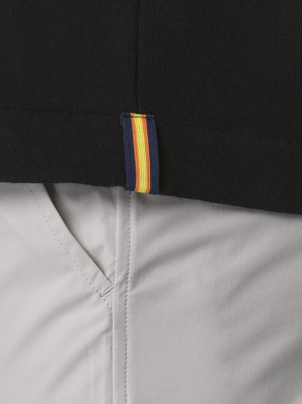 T-shirt combe nera K4126SW USY K-WAY 