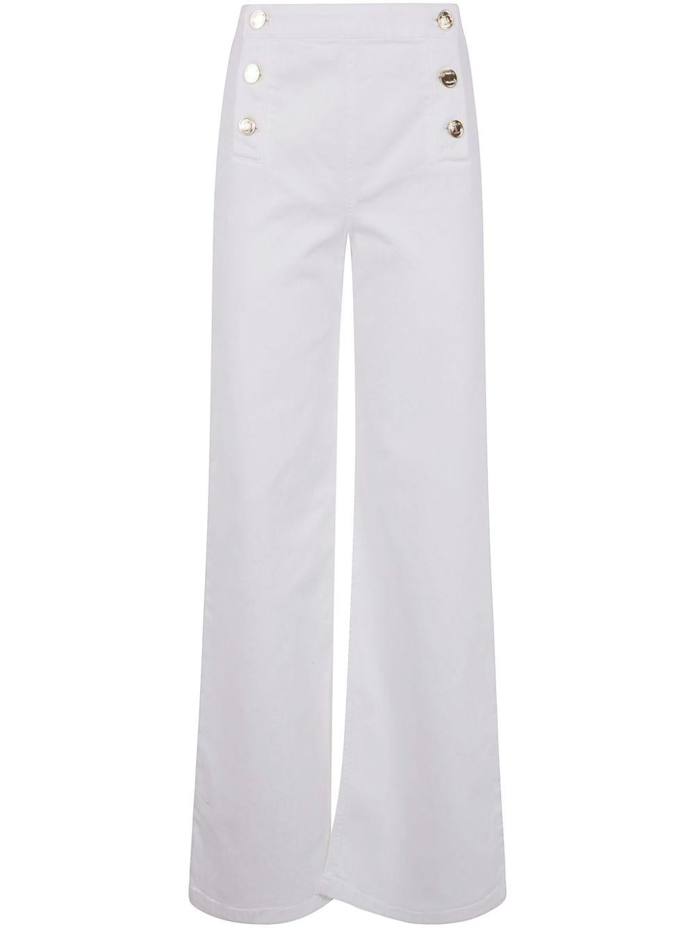 Jeans a zampa con bottoni logati 251TP2590 00282 TWINSET 