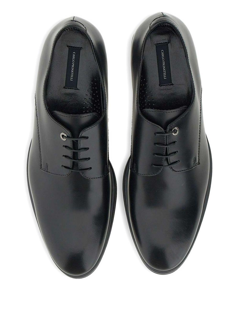 black Scarpa Nera Spazzolata 46Z9453 SPAZZOLATO NERO CARLO PIGNATELLI 