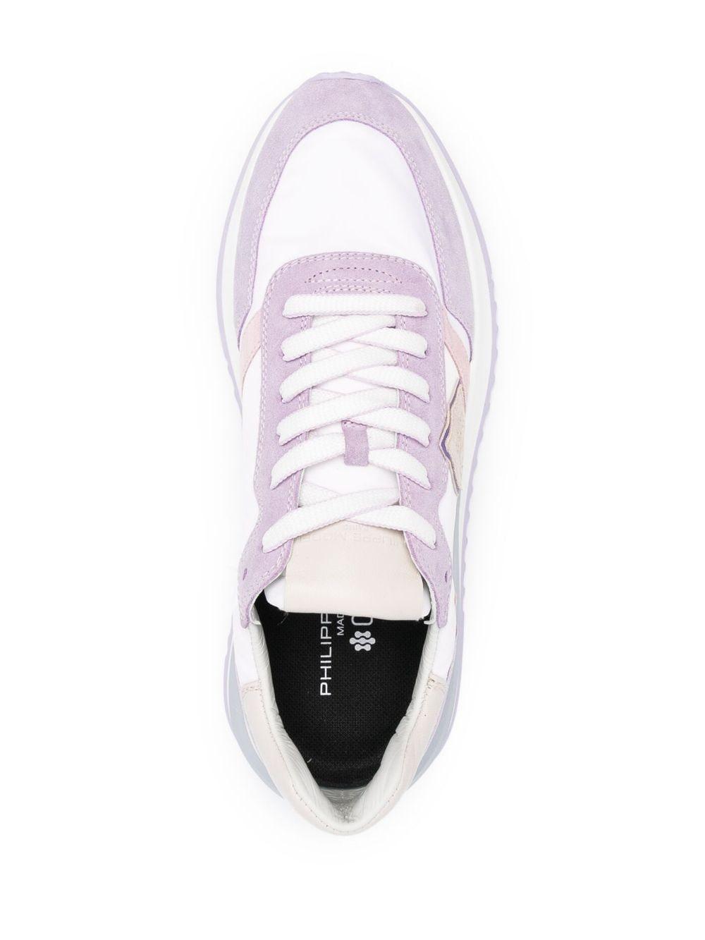 Sneakers Tropez 2.1 bianche/lilla TYLD WP06 TROPEZ BIANCA PHILIPPE MODEL 